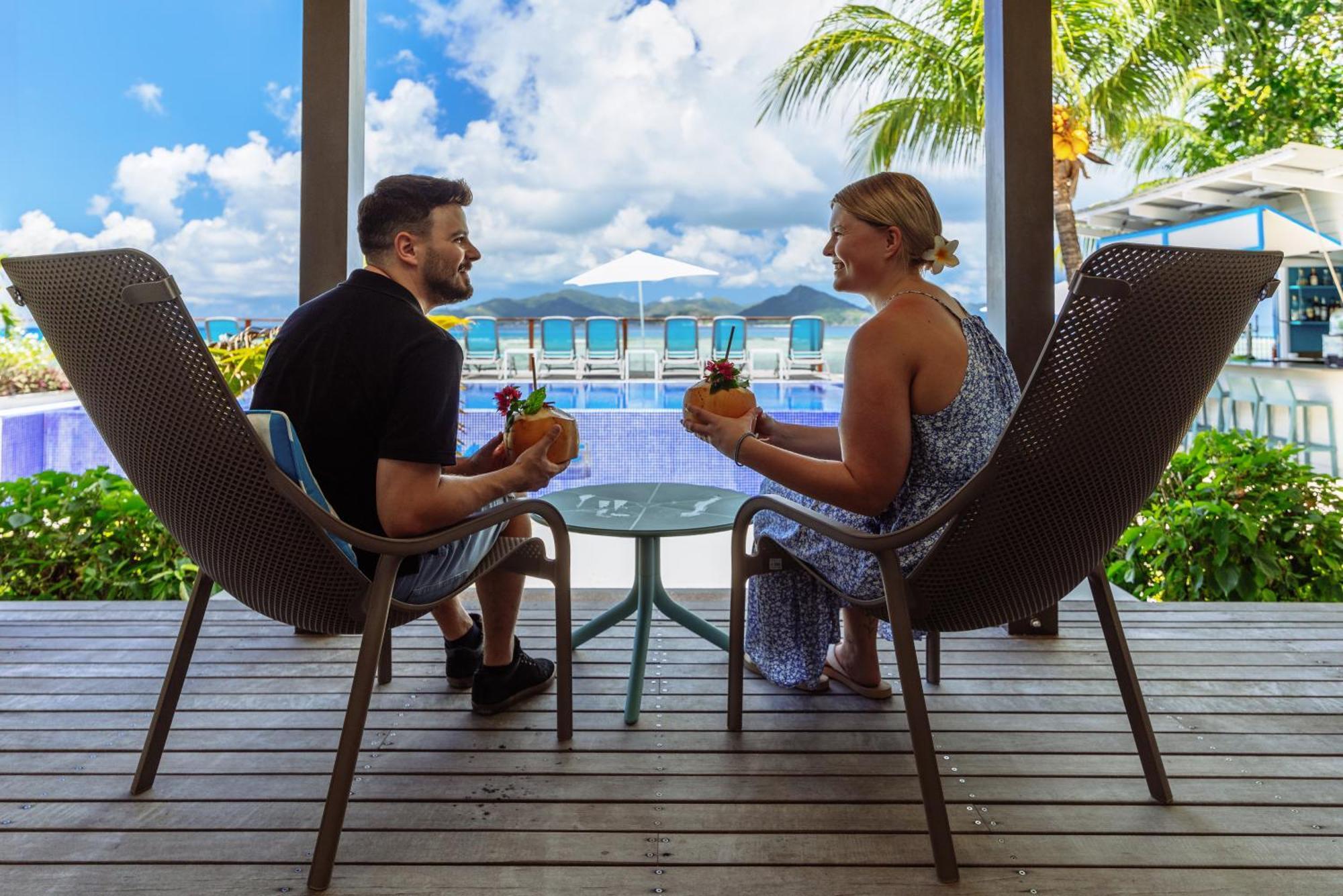 Le Nautique Waterfront Hotel La Digue Eksteriør billede