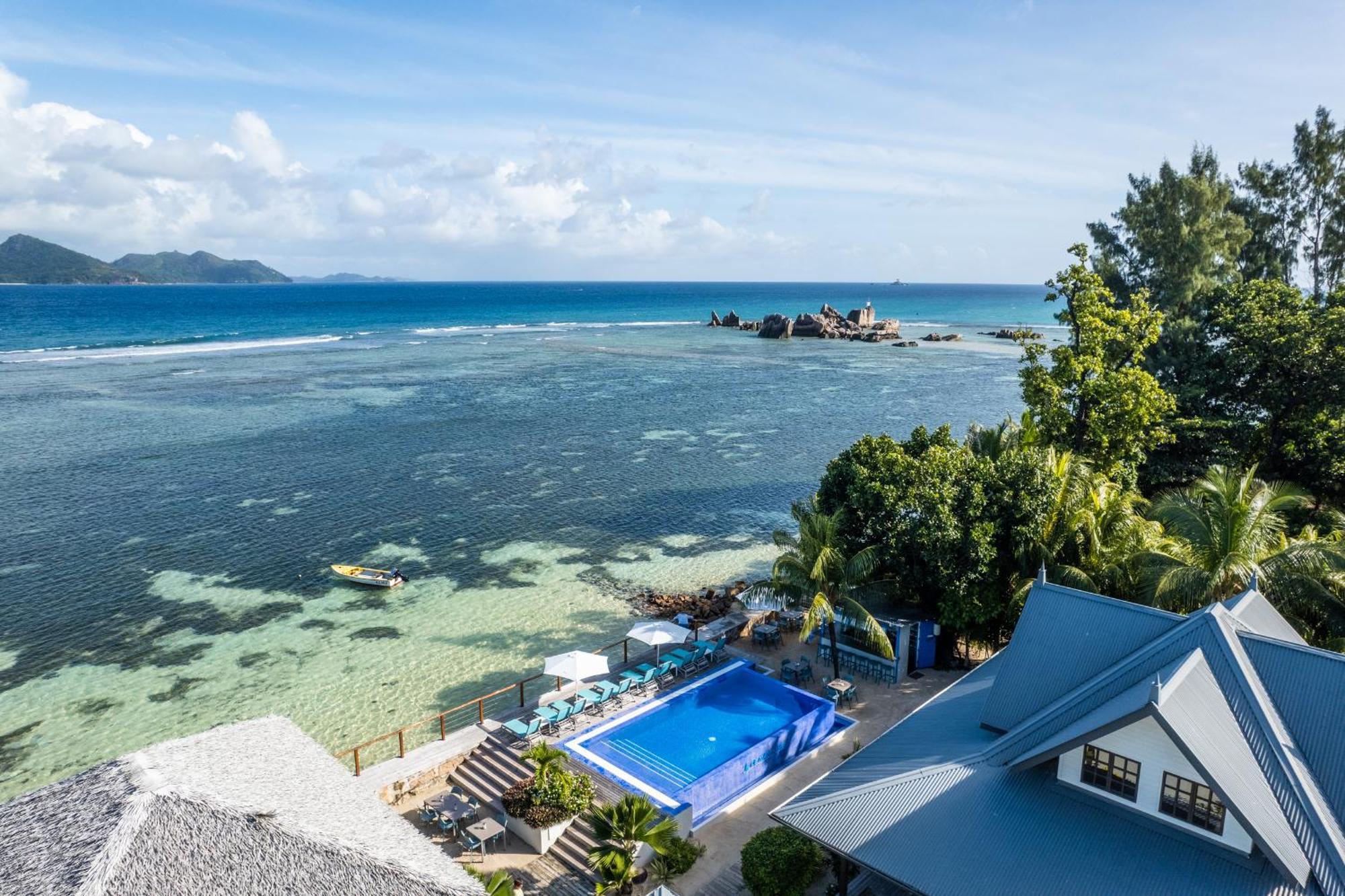 Le Nautique Waterfront Hotel La Digue Eksteriør billede